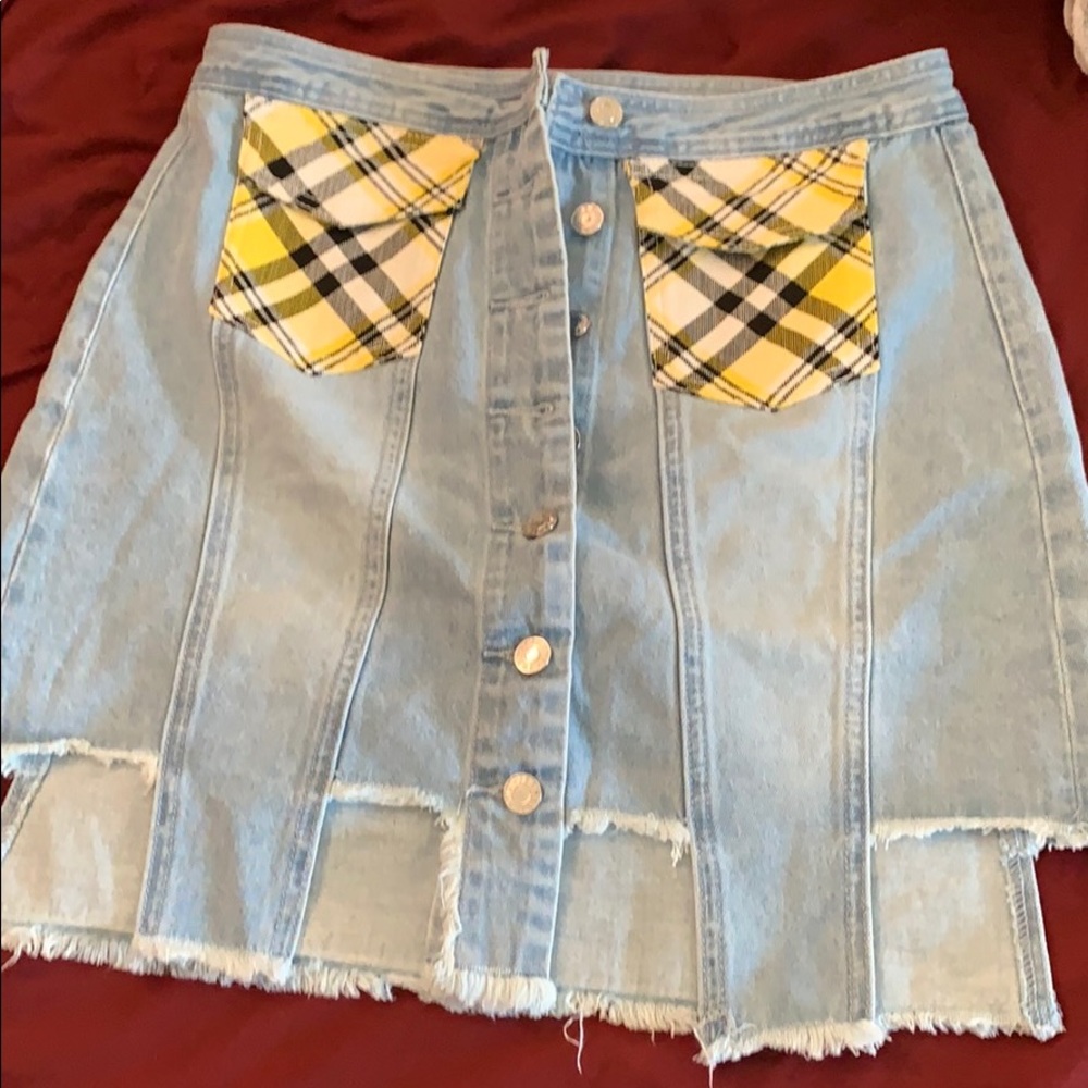 Jean skirt